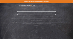 Desktop Screenshot of americashealthchoice.com